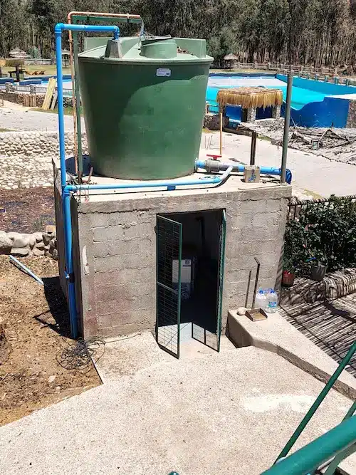 estanques agua potable camping minsal
