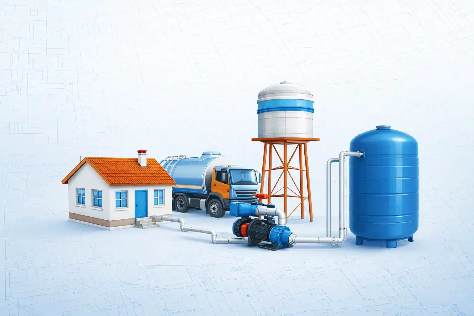 Tipos de proyectos de agua potable