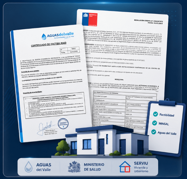 Factibilidades y autorizaciones sanitarias para viviendas sociales