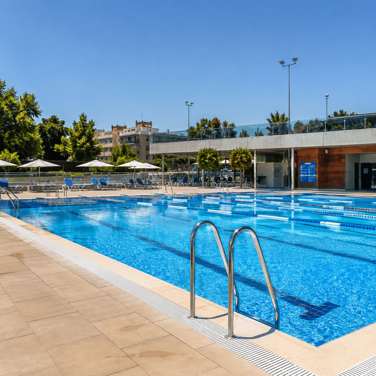 Proyecto de piscina uso publico general