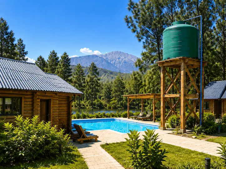 Proyecto de agua potable para camping