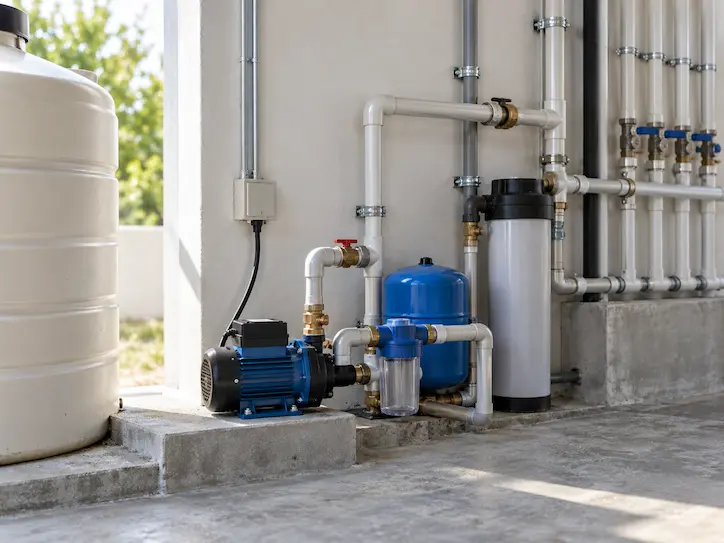Equipo de impulsión para sistema de agua potable